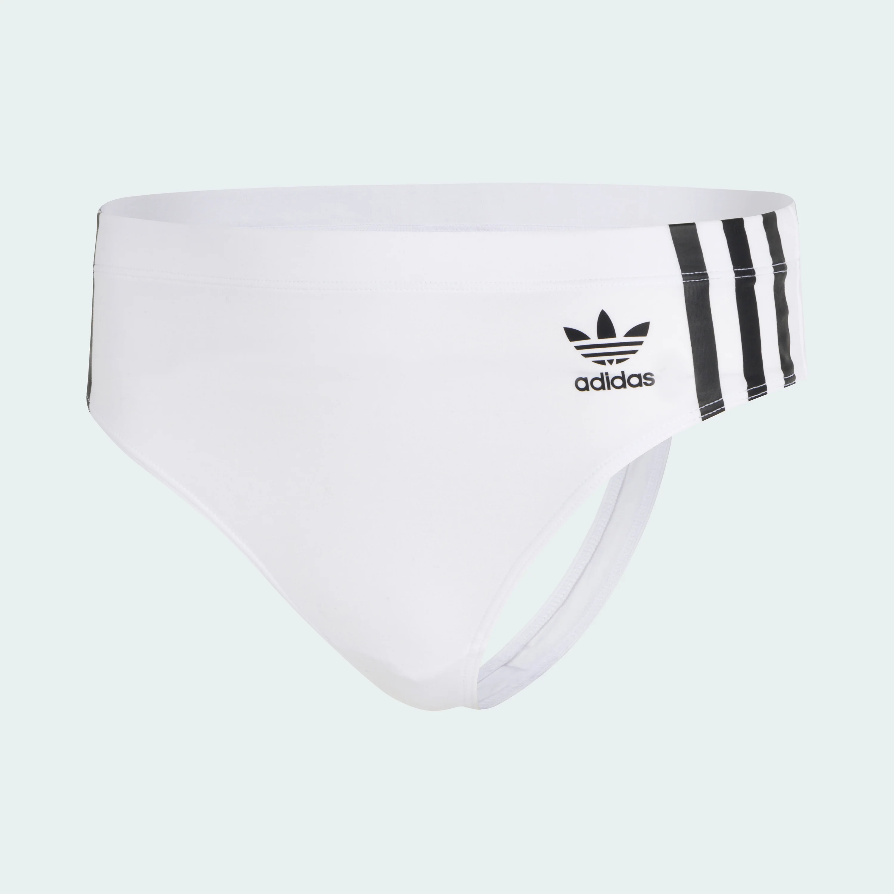 ADICOLOR COMFORT FLEX COTTON WIDE SIDE THONG - Image 11